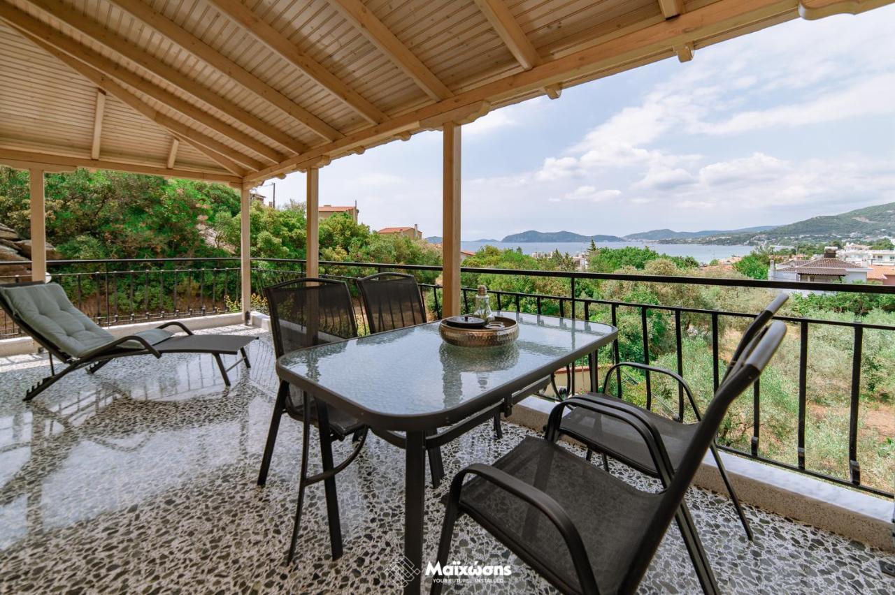 Helianthos Villa - Apartment No1 ปาเลออน ซิฟลิคิออน ภายนอก รูปภาพ