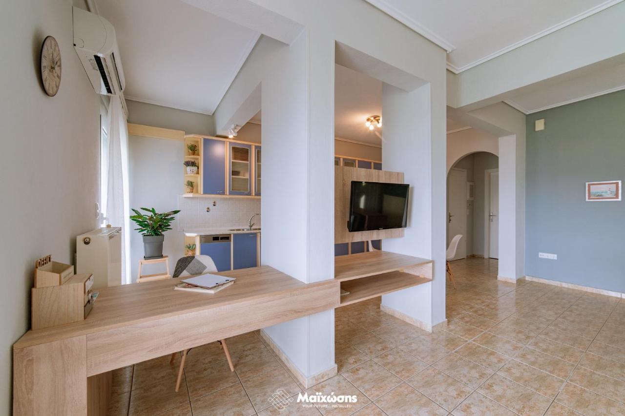 Helianthos Villa - Apartment No1 ปาเลออน ซิฟลิคิออน ภายนอก รูปภาพ